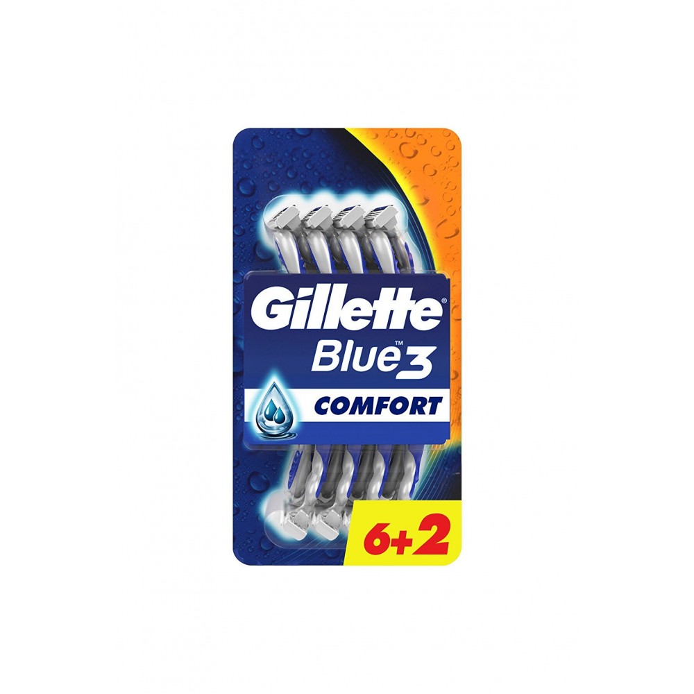 Gilette Blue 3 6+2Adt 