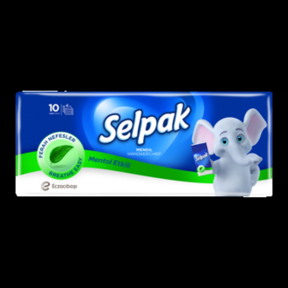 Selpak Menthol Mendil 10 lu