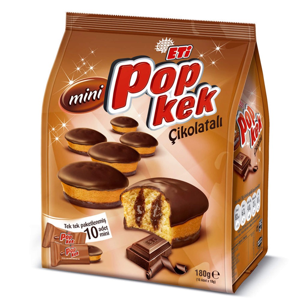 Eti Popkek Çikolatalı 180 gr