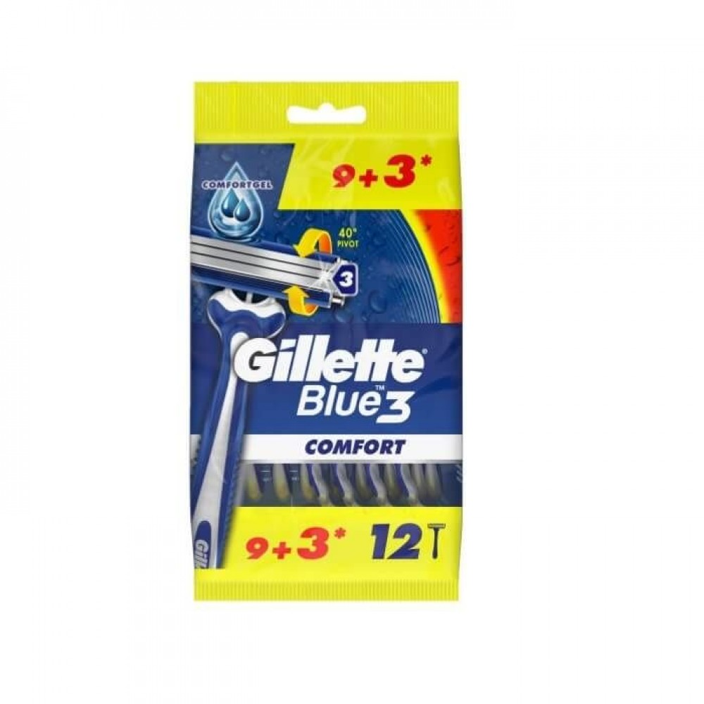 Gilette Blue 3 9+3 Adt 