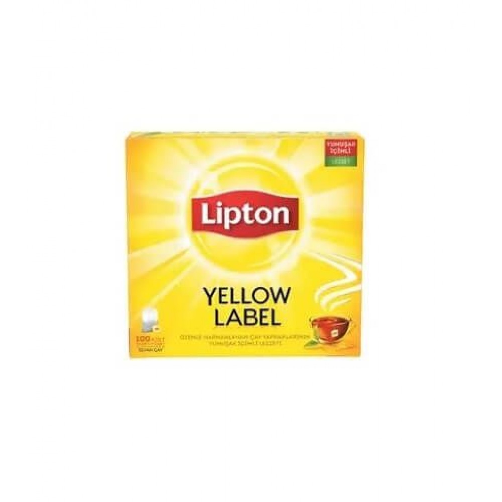 Lipton Yellow Label Süzen Poşet Çay 100 Adet