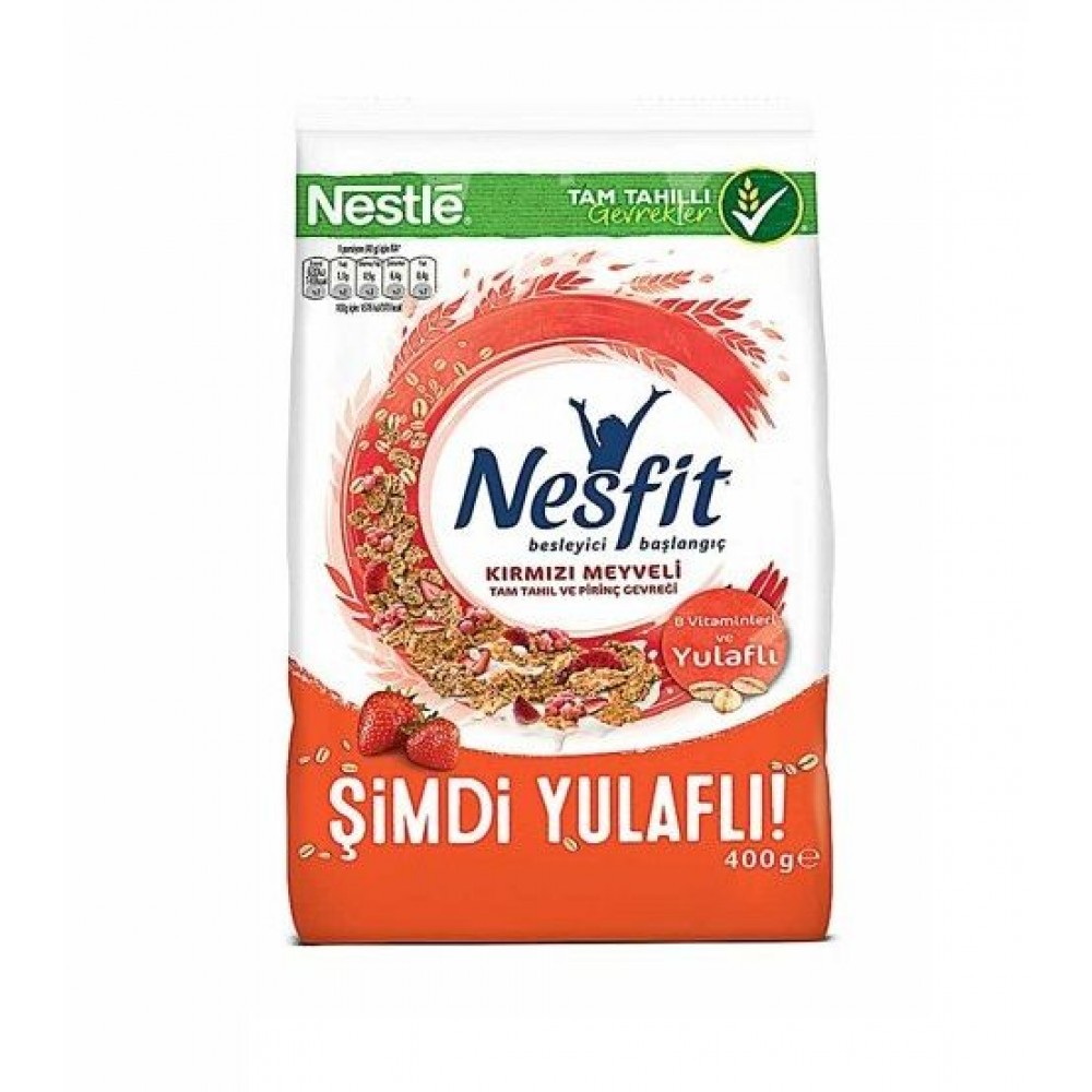 Nestle Nesfit Yulafli Kirmizi Meyveli 400 Gr