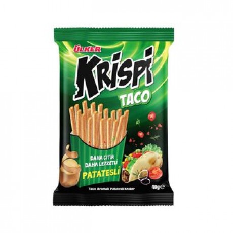 Ülker Krispi Taco Aromali Patetesli Kraker 40 Gr 