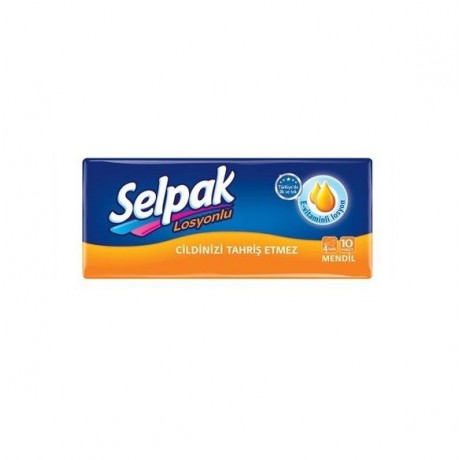 Selpak Lotion Mendil 10 lu